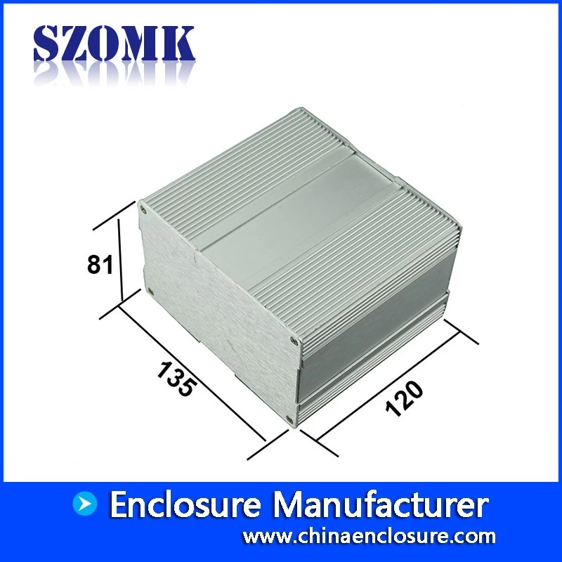 Szomk Anodized Extruded Aluminum Electronic Enclosure Switch Box Case Project Enclosure AK-C-C53