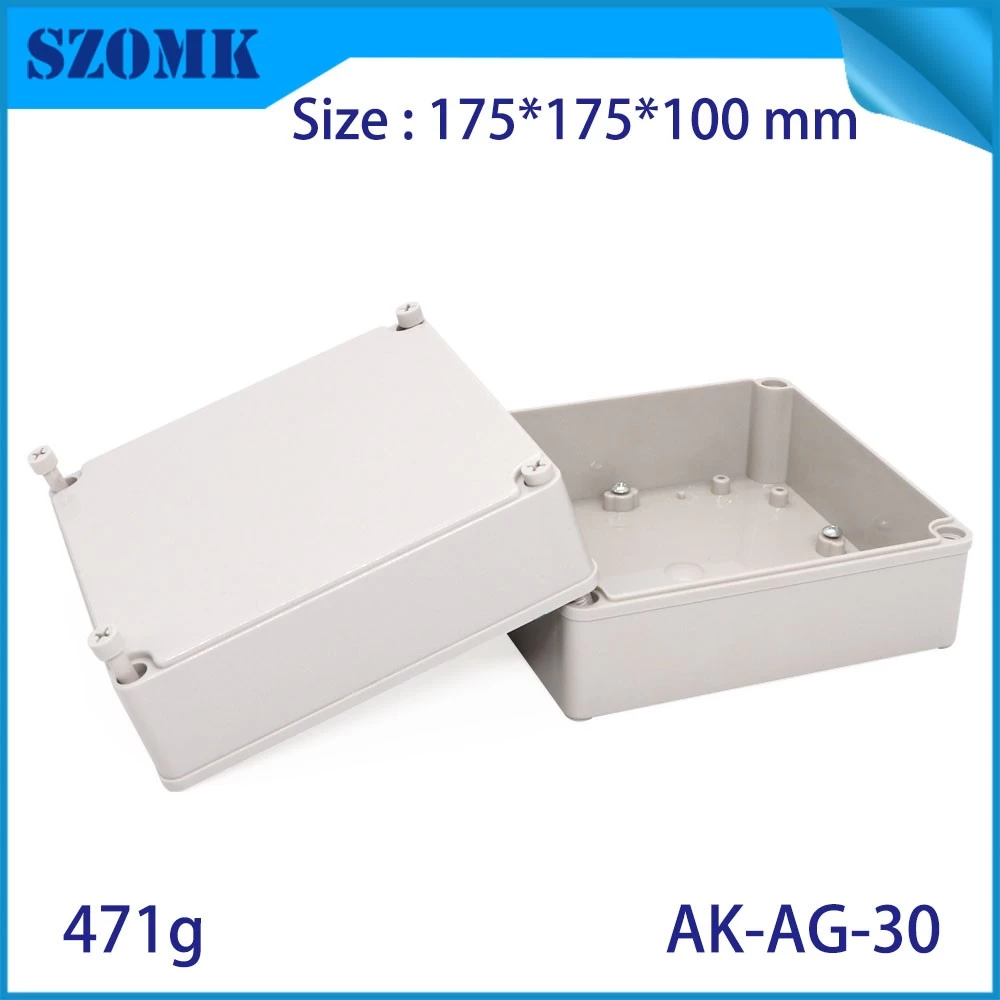 Szomk Big Square Enclosure IP66 waterproof junction box AK-AG-30 175 * 175 * 100 mm