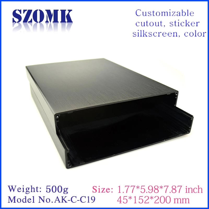Szomk electronics aluminum junction box  project case