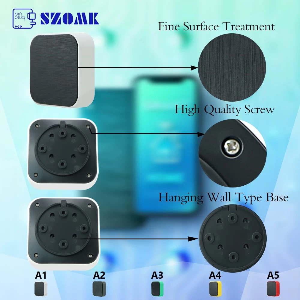 Szomk plastic enclosure new design electronic case AK-S-128