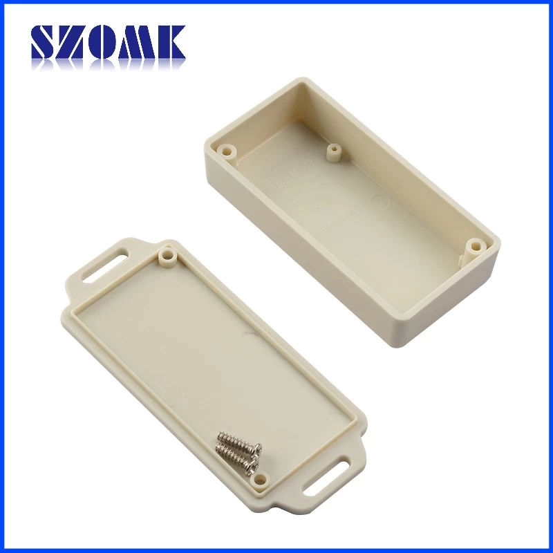 Wall mounted abs plastic electronics enclosures AK-W-48,81x41x20mm