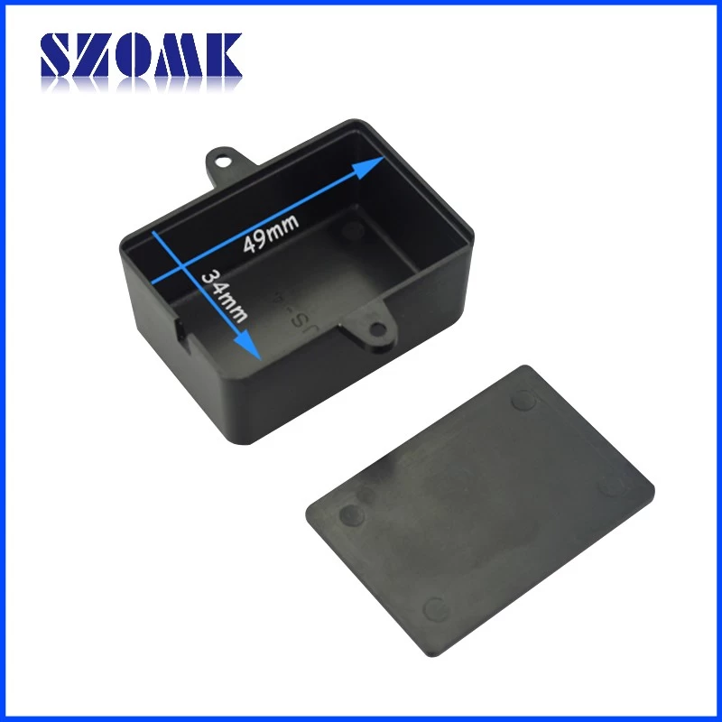 Wall mounted plastic instrument case housing for electronics PCB enclosure AK-W-31,