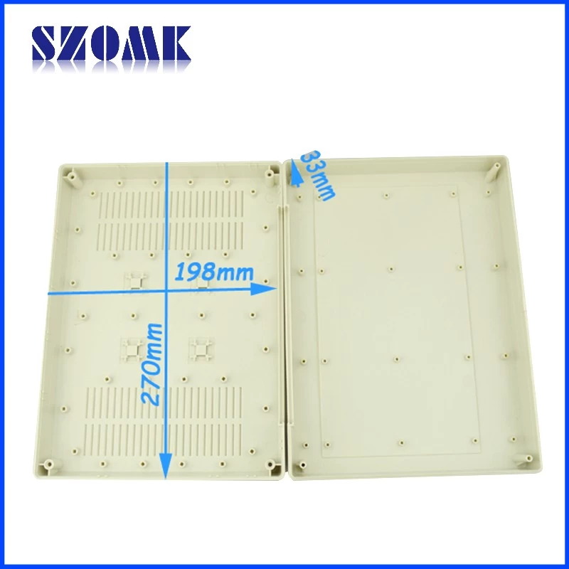 Wall mounting abs junction plastic enclosure AK-W-23,275x204x64mm