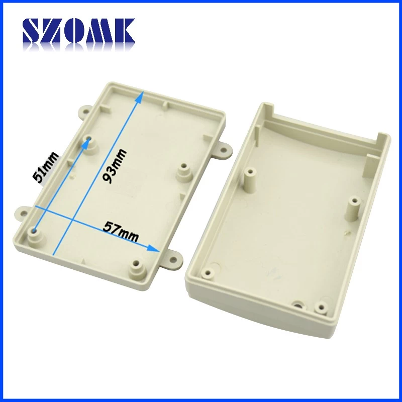 Wall mounting abs plastic junction enclosures electronics AK-W-28,95x75x26mm
