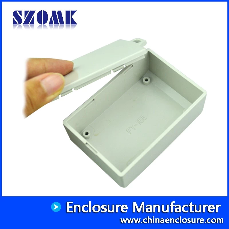 Wall mounting plastic electrical junction box for electronic project AK-W-06 75x54x30 mm