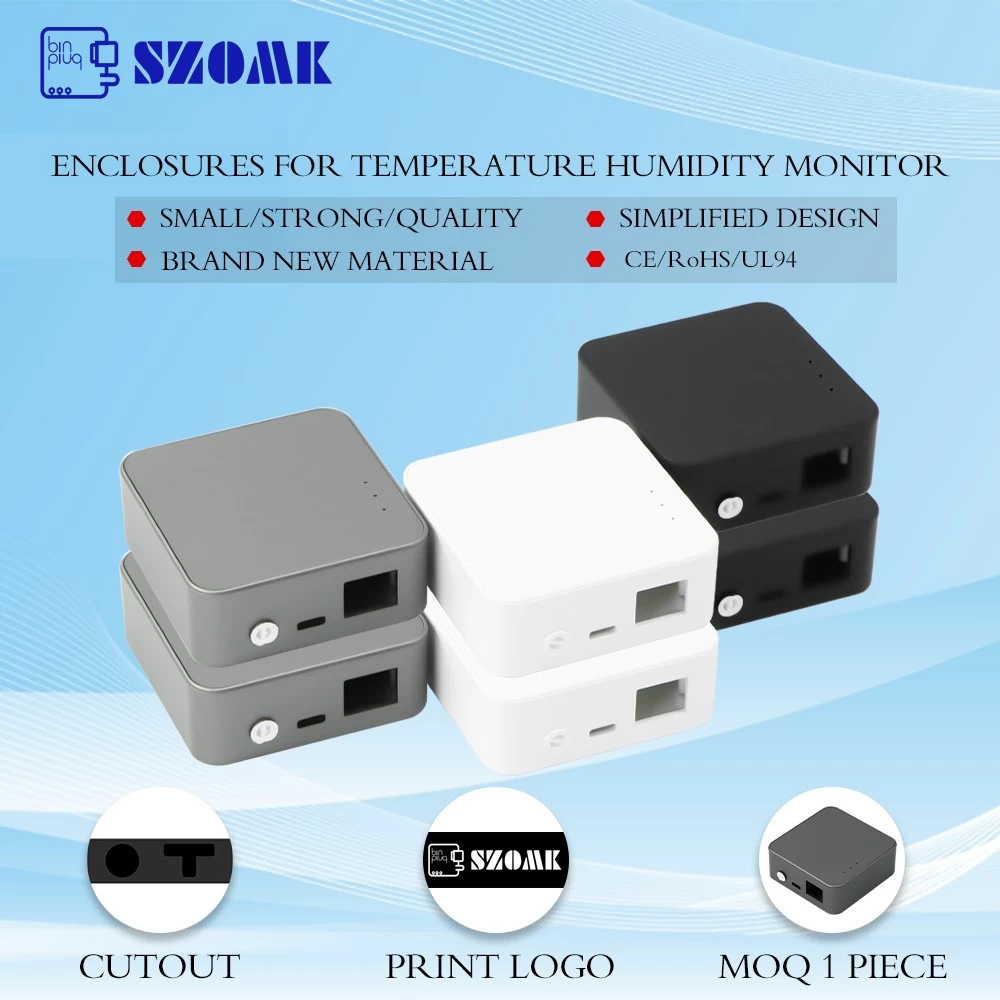 Wholesale Plastic enclosures box Circuit gateway Box IOT smart home Abs Boxes  for PCB Board AK-R-183