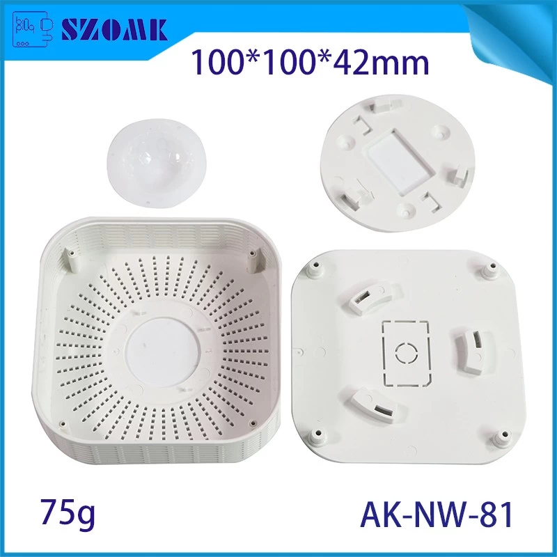 Gateway Switch Housing Smart Home Router Plastic Shell Electronic Equipment Box AK-NW-81