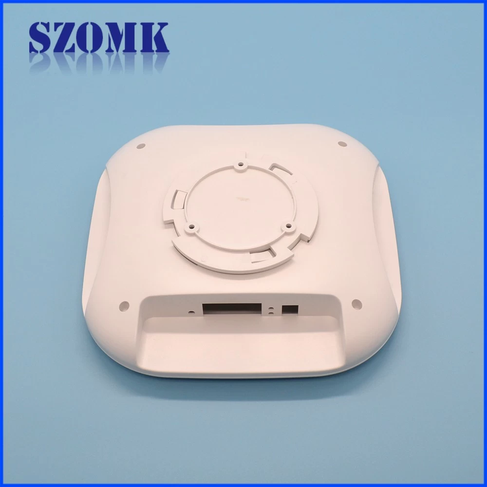 Wireless Plastic Network Device Shell ABS Wifi Router Enclosure For Project Box Case factory AK-NW-41 190*190*35mm