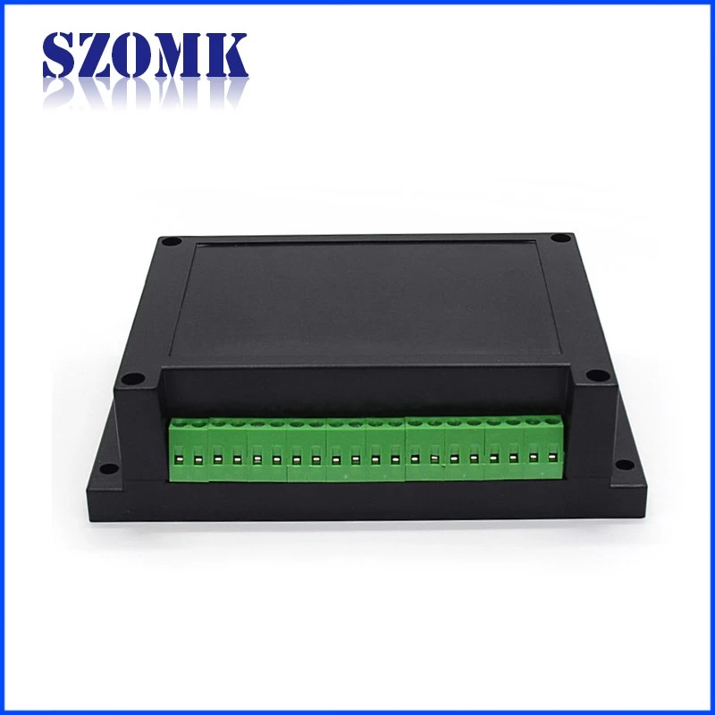 SZOMK terminal block plastic din-rail enclosure for electronic pcb junction control boxes AK-P-08A  145*90*40mm