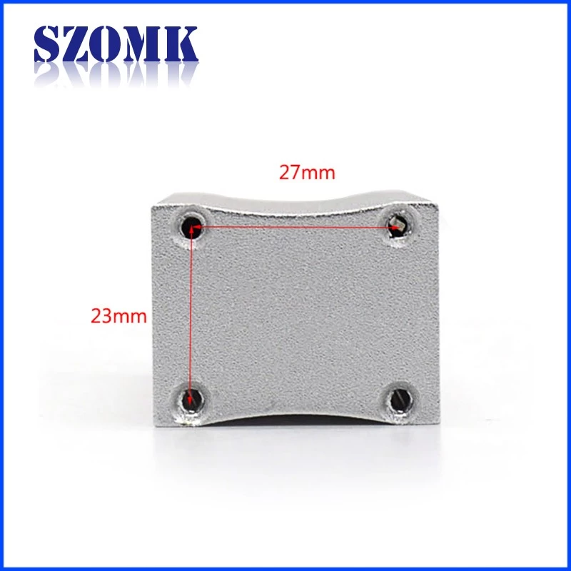 Shenzhen high quality 29.5X38X110mm power electronic  junction case manufacture/AK-C-B67