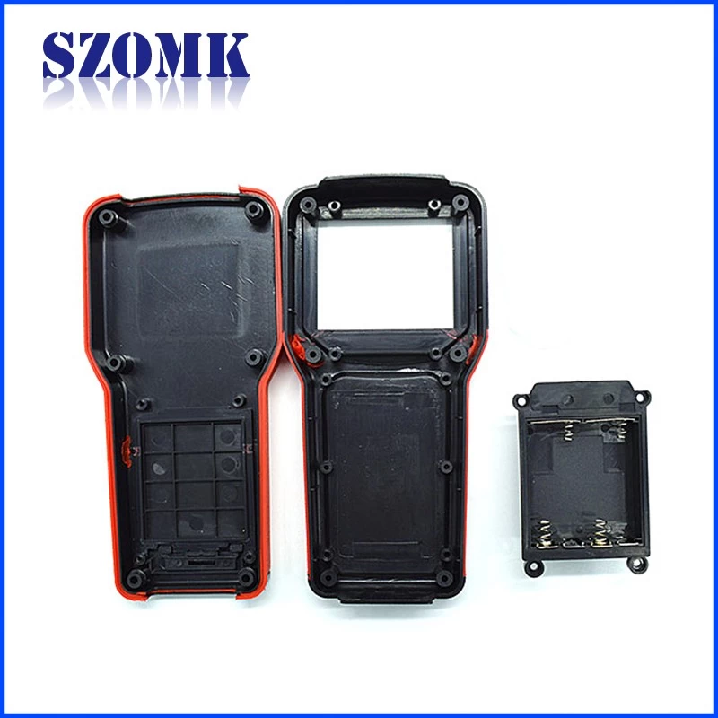 battery holder plastic handheld control enclosure box AK-H-64  163*80*30mm