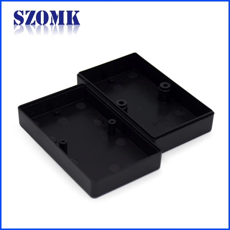black electronic plastic housing for pcb connectors AK-S-98
