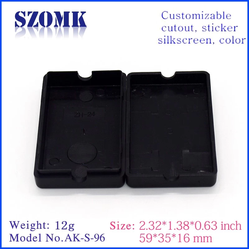 black plastic junction box electrical enclosure electronics pcb box plastic enclosures electronic case