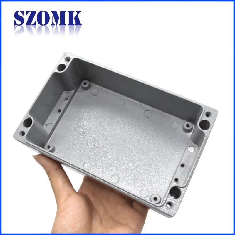 cost saving ip66 waterproof outdoor junction box die cast aluminum enclosure for device AK-AW-26 161 X 100 X 65 mm
