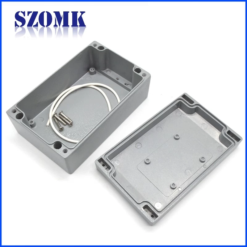 cost saving ip66 waterproof outdoor junction box die cast aluminum enclosure for device AK-AW-26 161 X 100 X 65 mm
