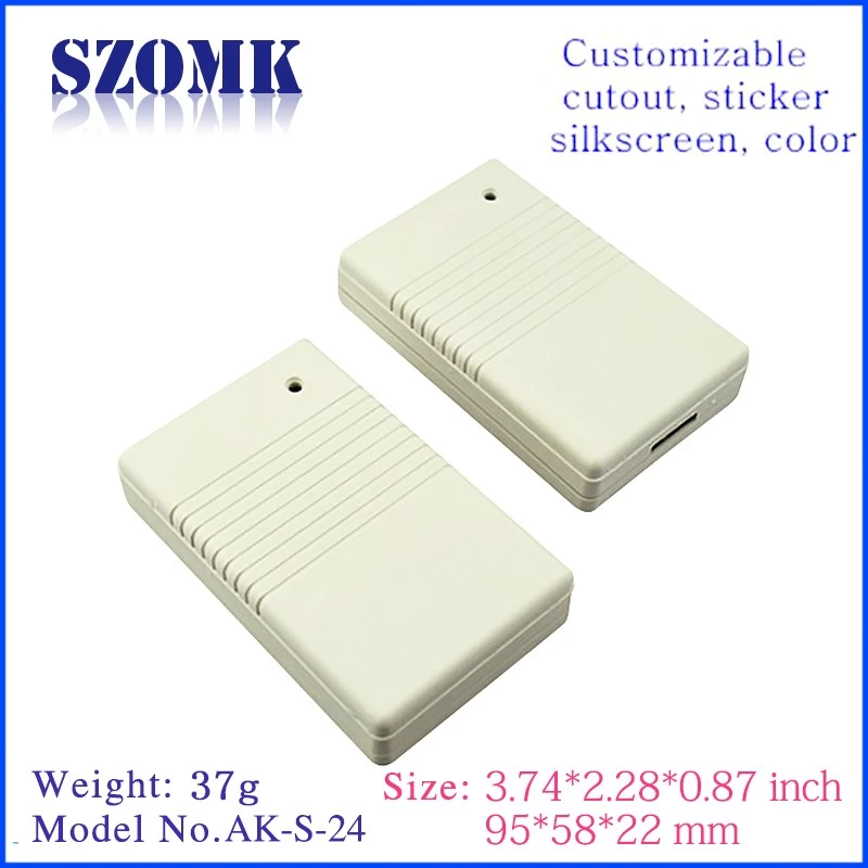 customizable plastic case for electronic equipment enclosure project box wall mounting abs plastic housing