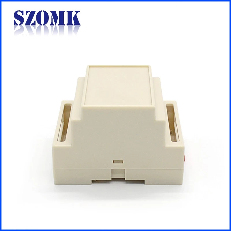 China electrical 87X72X59mm abs plastic PLC din rail junction case  supply/AK-DR-03c