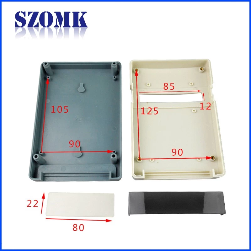 electronics enclosure silkscreen plastic project box AK-R-03