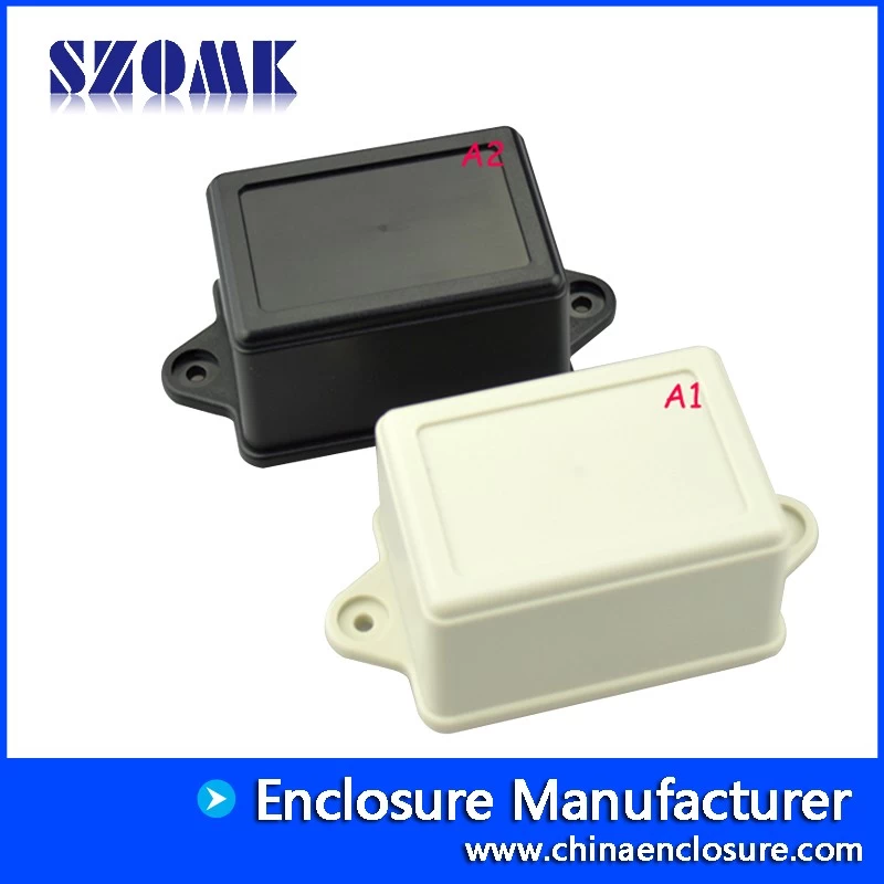 electronics enclosures plastic abs junction box wall mounting AK-W-15, 70x50x40mm