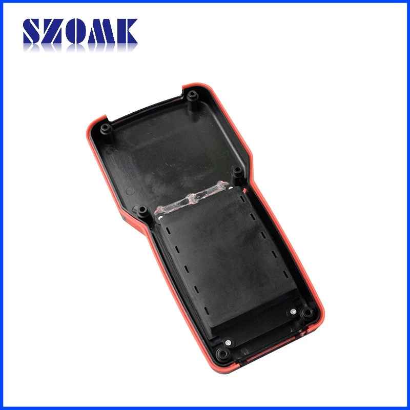 electronics handheld plastic junction box with 5 AA battery holder AK-H-32