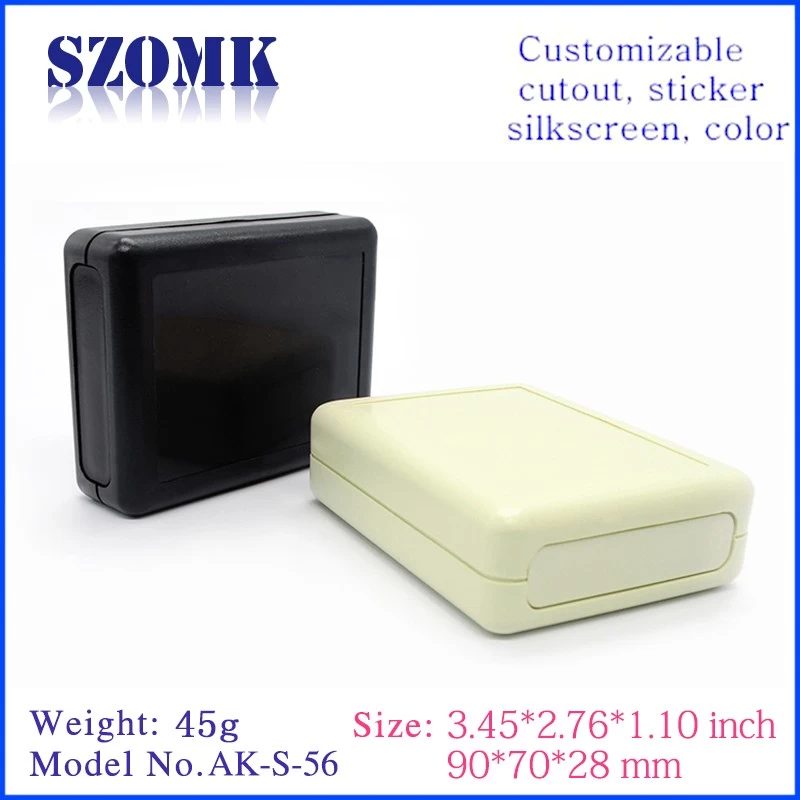 electronics plastic enclosure usb connector housing from SZOMK  AK-S-56  28*70*90mm