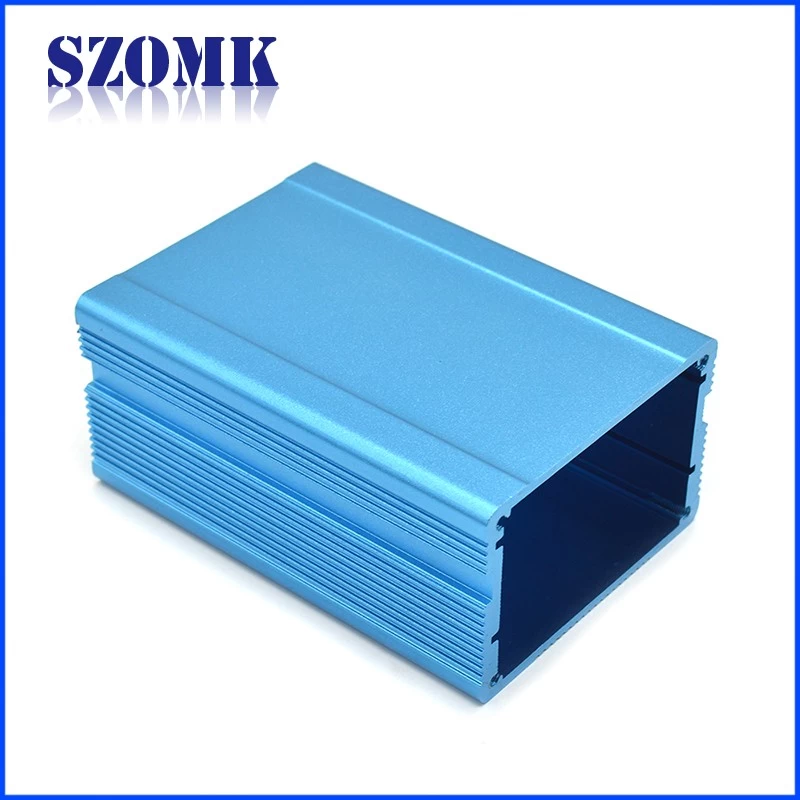 extruded aluminum junction box maufactures aluminum case with 45(H)x70(W)xfree(mm)