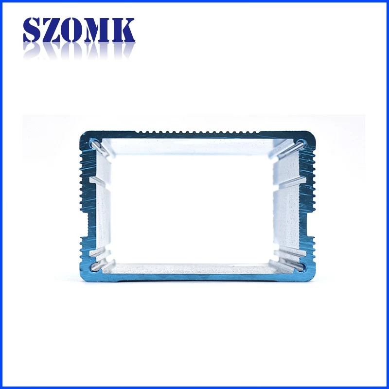 extruded aluminum junction box maufactures aluminum case with 45(H)x70(W)xfree(mm)