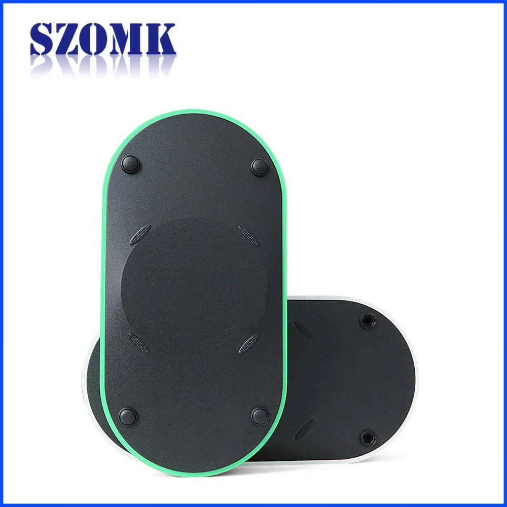feine Verarbeitung kundenspezifische Kunststoffgehäuse Elektronik Anschlussdose 200 * 100 * 32mm Universal Smart Home Bluetooth-Instrumentengehäuse Kunststoff-Gerätebox AK-S-124