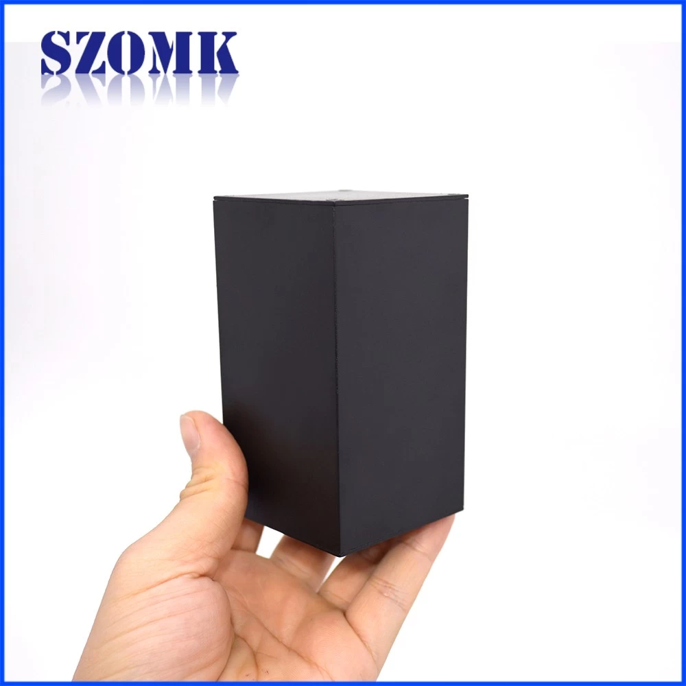 high quality black aluminm enclosure for electronics AK-C-B87 100*56*56mm