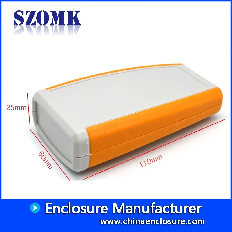 China high quality handhelp plastic enclosure for industrial electronics AK-H-58 110*60*25mm manufacturer