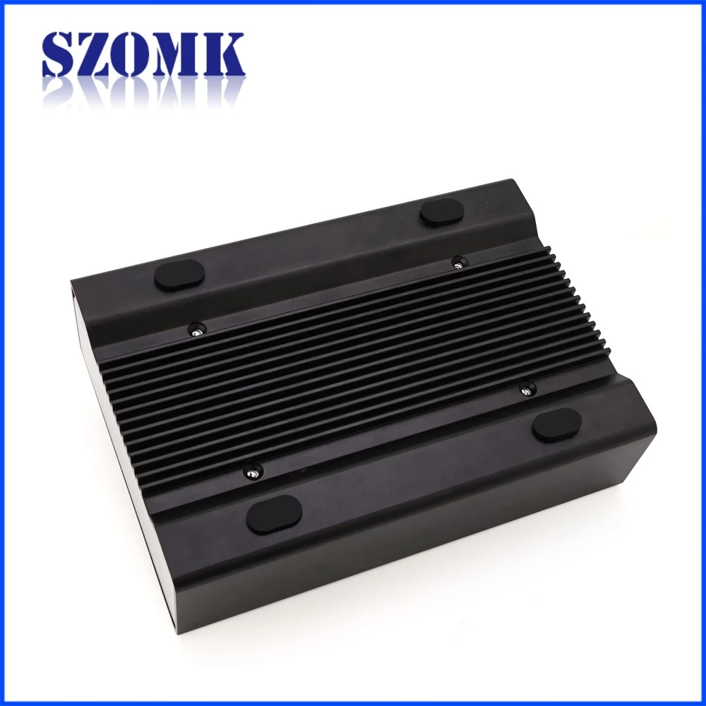 high quality instrument aluminum profile enlcosure DIY electronic alloy aluminum chassis heat sink 46*120*170mm