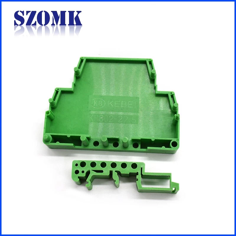 high quality plastic din housing case electronic rail box  AK-DR-23 80*70*26mm