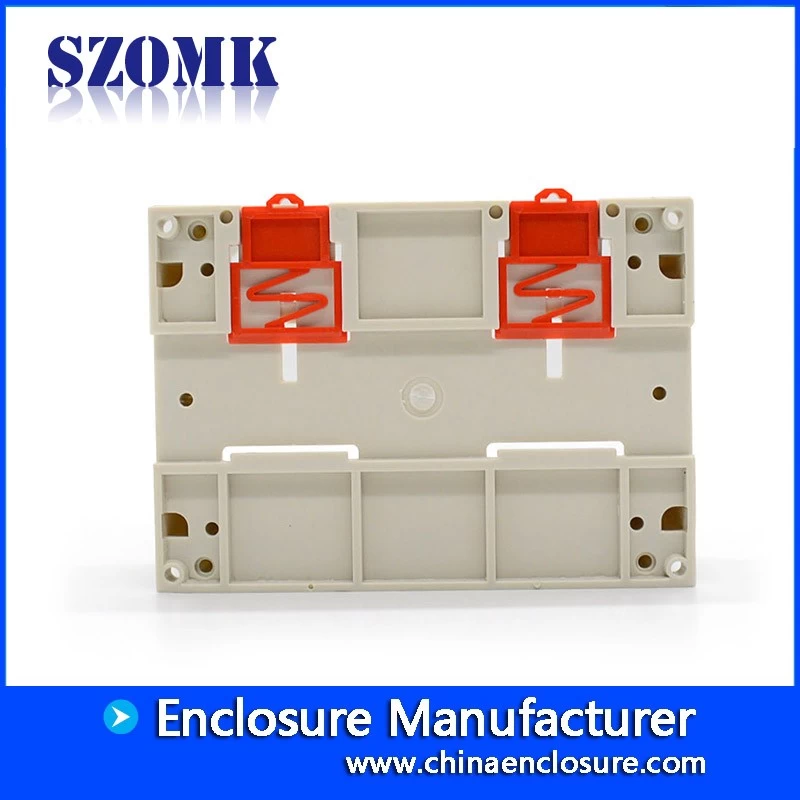 high quality plastic din rail plc enclosure from szomk custom plastic enclosure with 155*110*110 mm