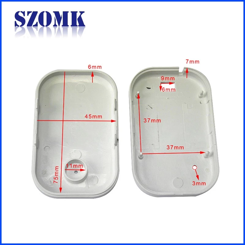 high qualtity new arrial plastic instrument housing plastic enclosure electronic project 111.5*77*25.5mm