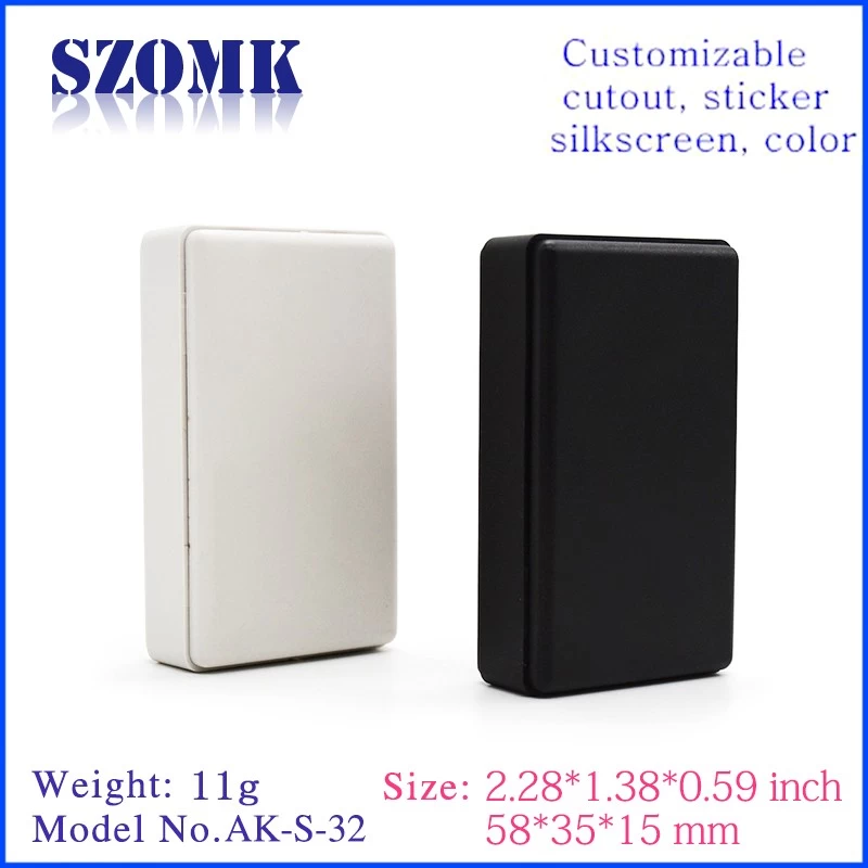 hot sales abs small plastic box for electronics plastic case