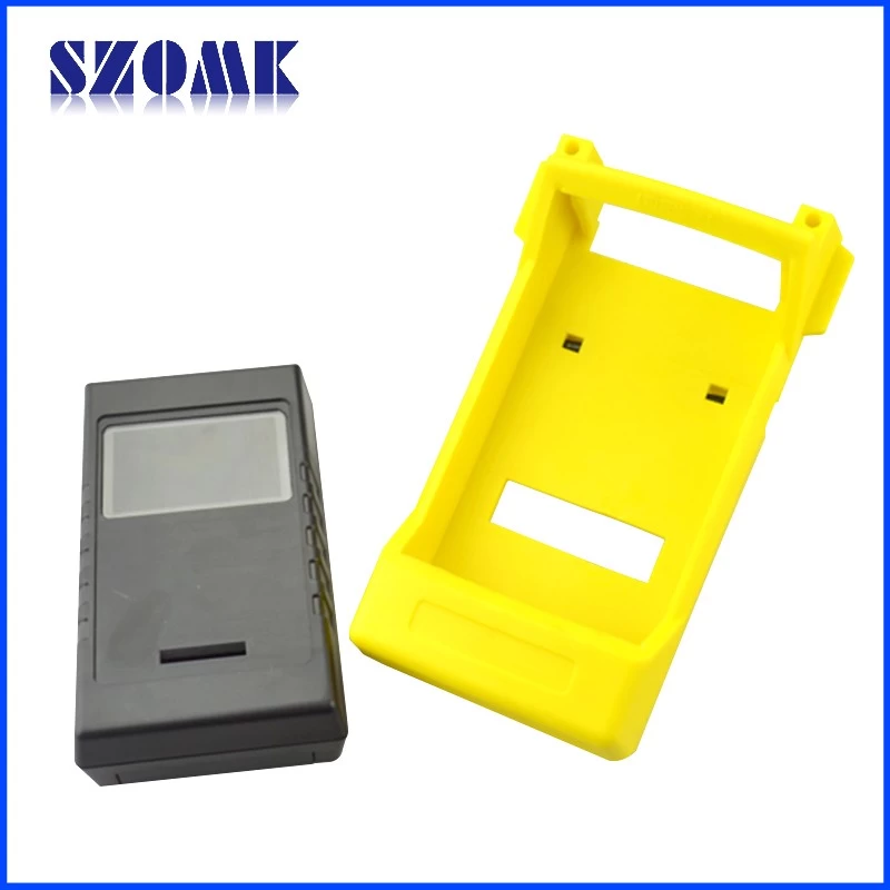 hot selling abs electronics plastic enclosure with 2 AA battery holder AK-H-34