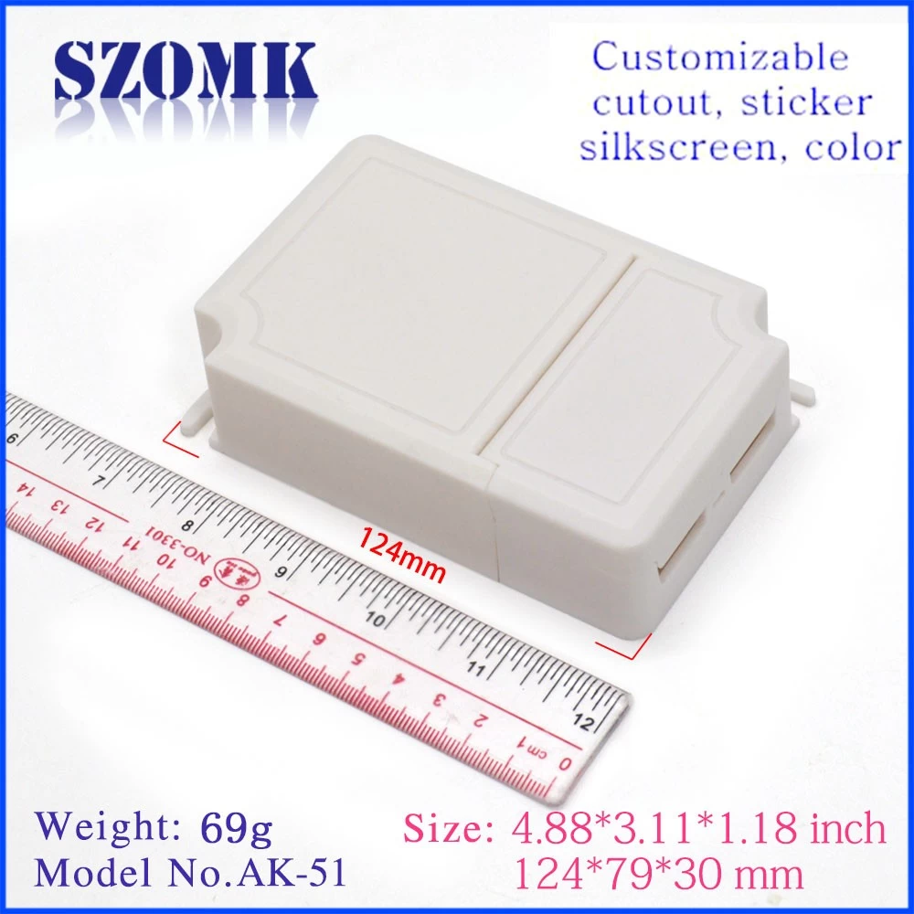 housing abs led 124*79*30mm drive supply control plastic enclosure supplier