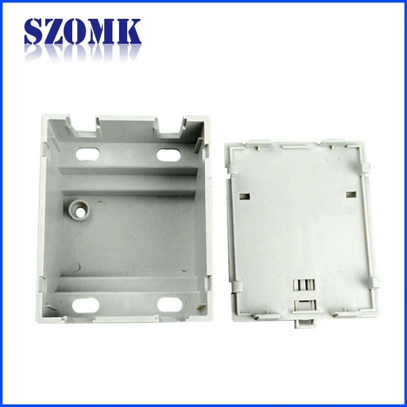 indusrial plc plastic din rail enclsoure for electronic device from szomk with  88*70*51mm