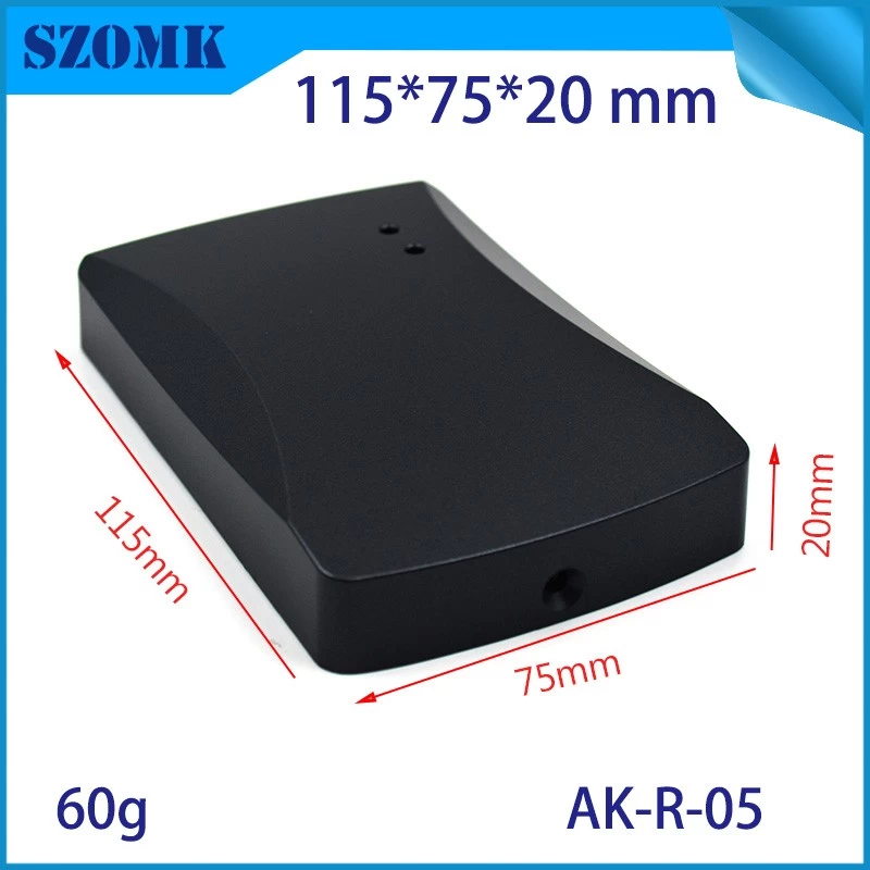 industrial access contol & RFID reader plastic enclosure custom plastic case with 115*75*20mm