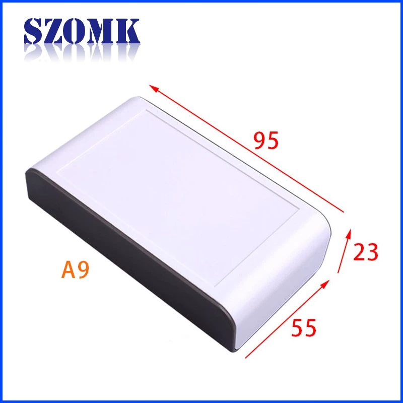 industrial plastic standard electronic enclosure custom plastic power driver housing with  95*55*23mm