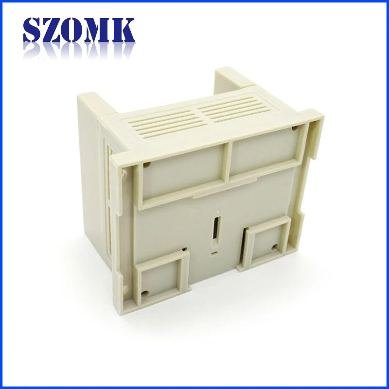 industrial relay din rail plastic enclosure with terminal block with 115*90*72mm AK-P-05a