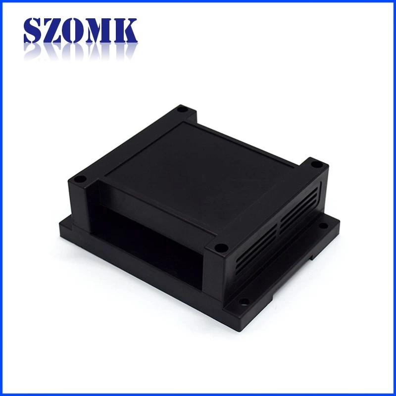 Shezhen abs plastic 115X90X40mm electronic PLC din rail box manufacture/AK-P-01