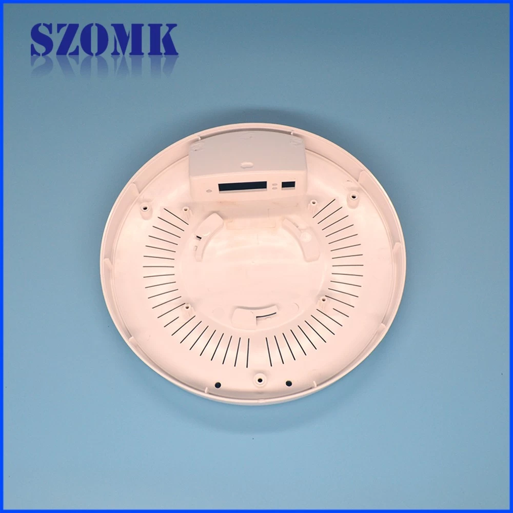 new style whtie color rounded network wireless router electrical plastic enclosure AK-NW-42