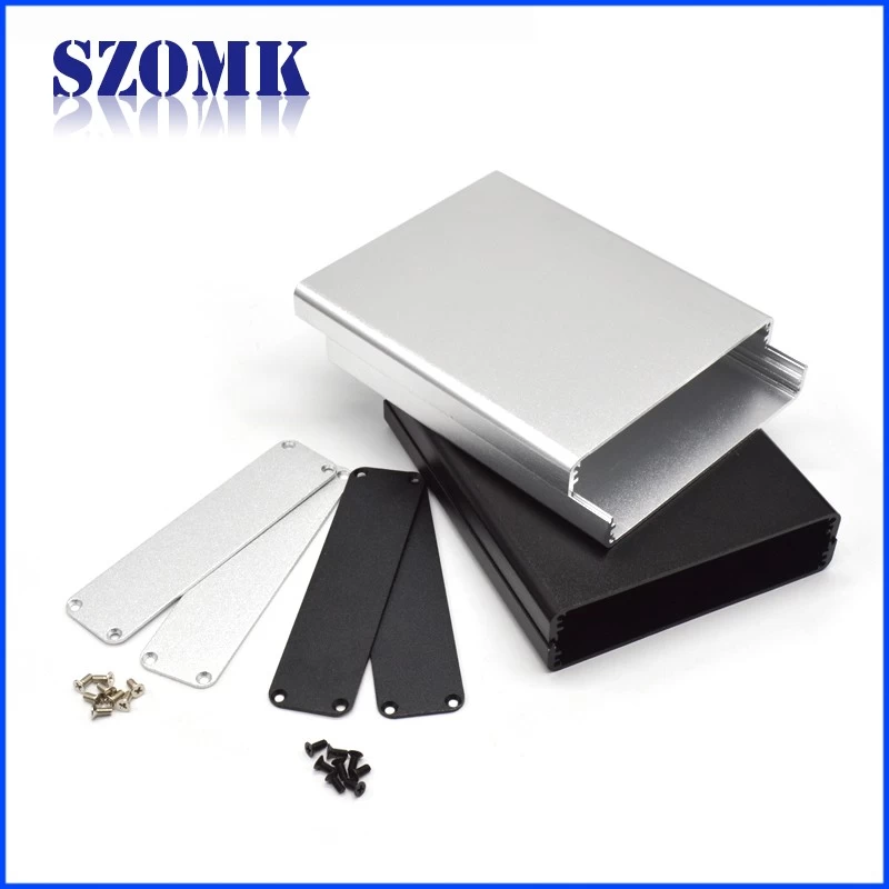 new type IP54 electronic project aluminum enclosure for PCB AK-C-C76 25*100*120mm