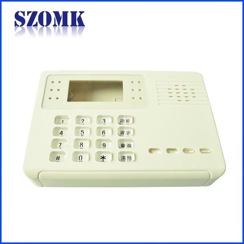 new type plastic enclosure with key board and display for industrial electronics AK-R-132 197*140*29 mm
