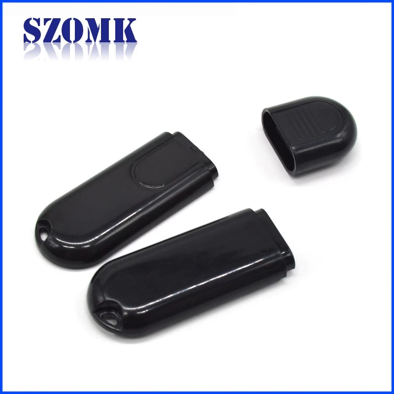 new type small plastic enclosure for usb device transparent box AK-N-52 53*18*8 mm