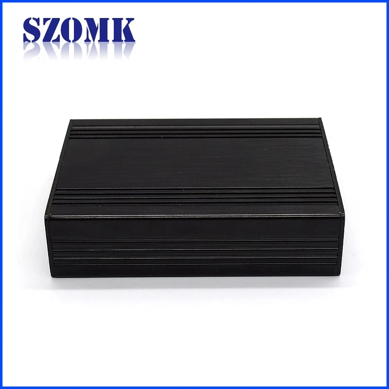outdoor electrical junction box extrusted aluminum shapes enclosure box with  23(H)*44(W)*free(L)mm