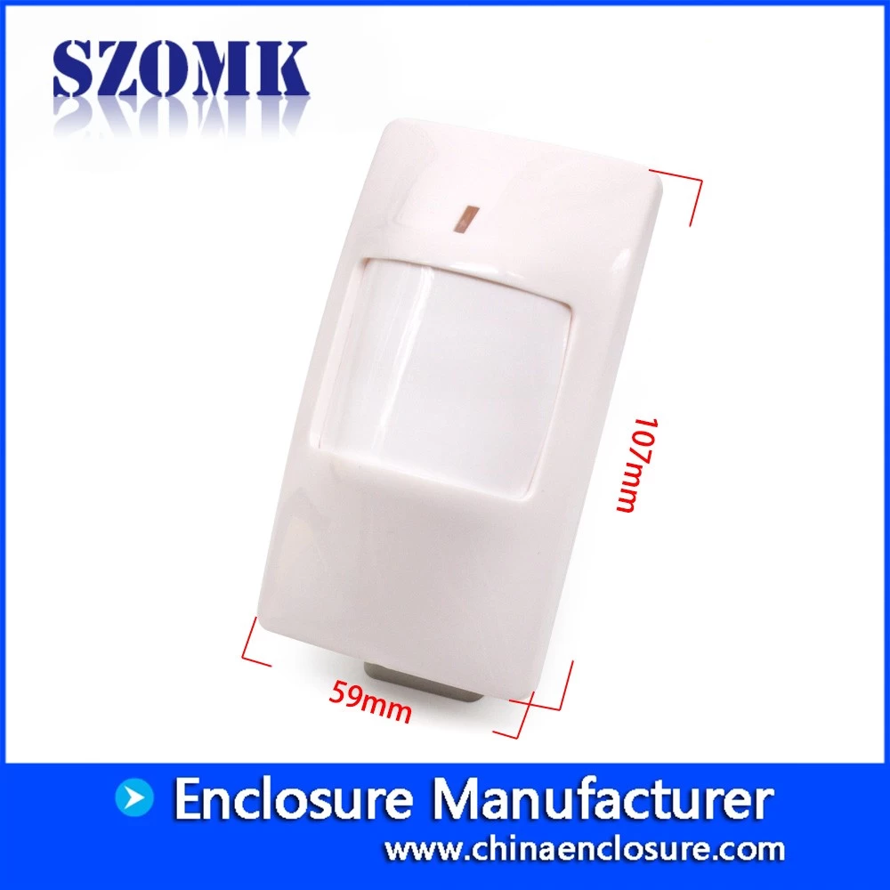outdoor plastic probe sensor housing enclosure detector box size 107*59*39mm
