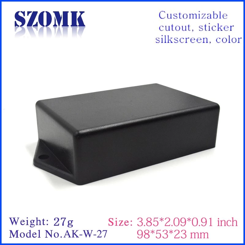 plastic box case electronic project box for Diy housing  98*53*53mm electronics project box electronical junction box AK-W-27