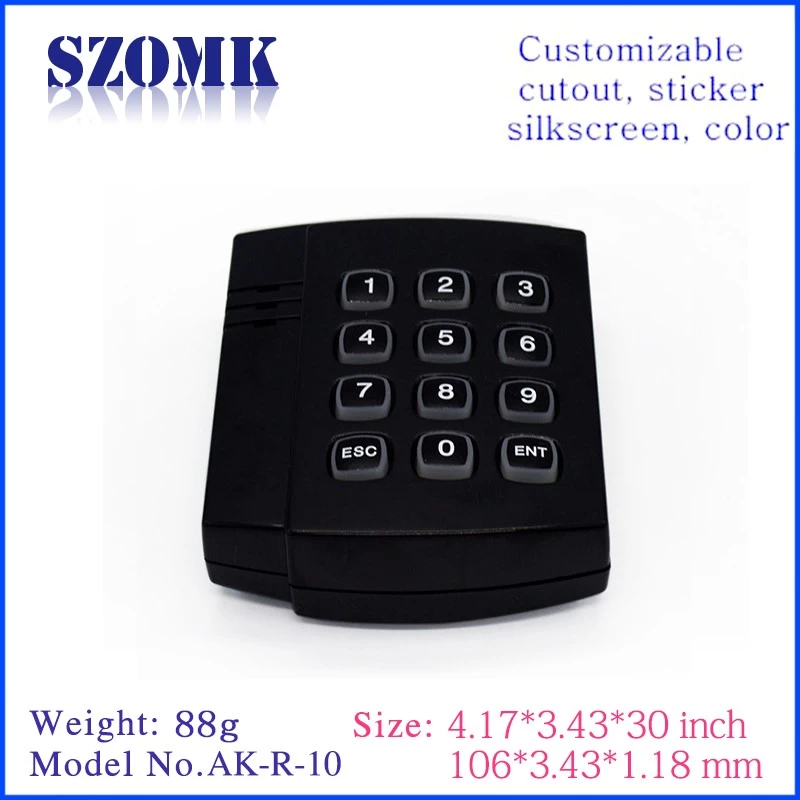 plastic case for electronic device with access function AK-R-10  30*87*106mm